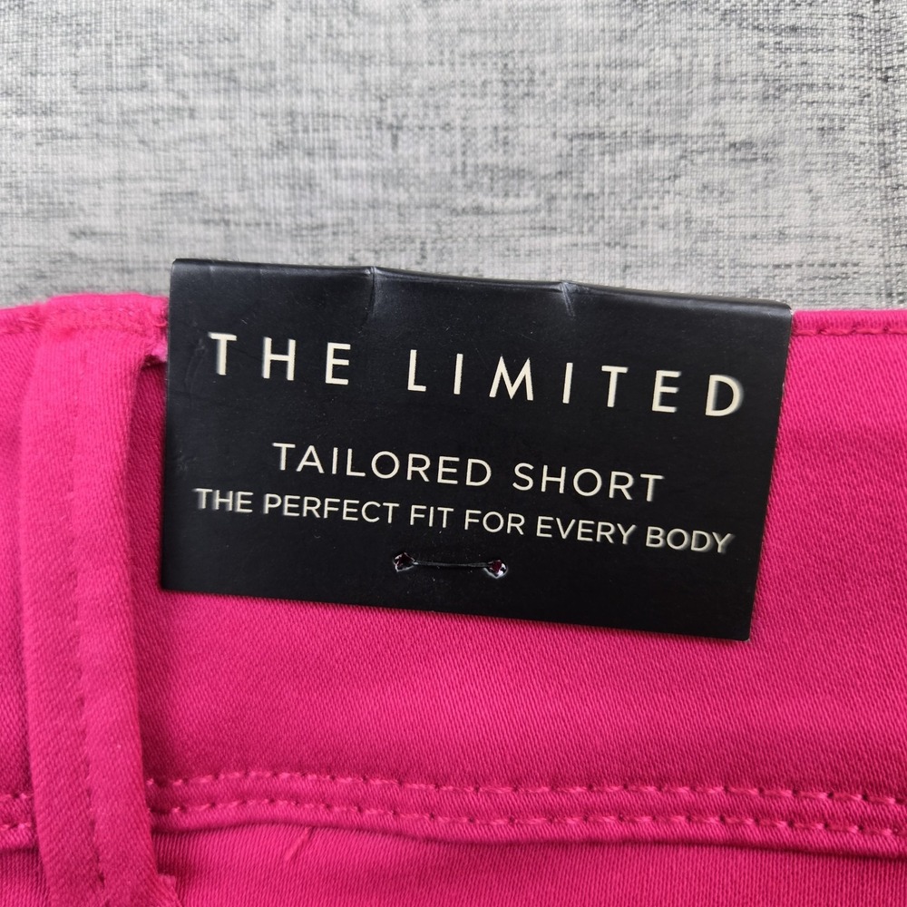 NWT‎ The Limited Women's Casual Tailored Short Temper Pink Size 6 (32" X 5") - Picture 9 of 9